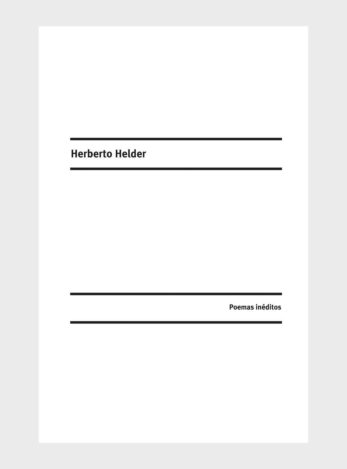 Relâmpago 36/37 “Herberto Helder”
