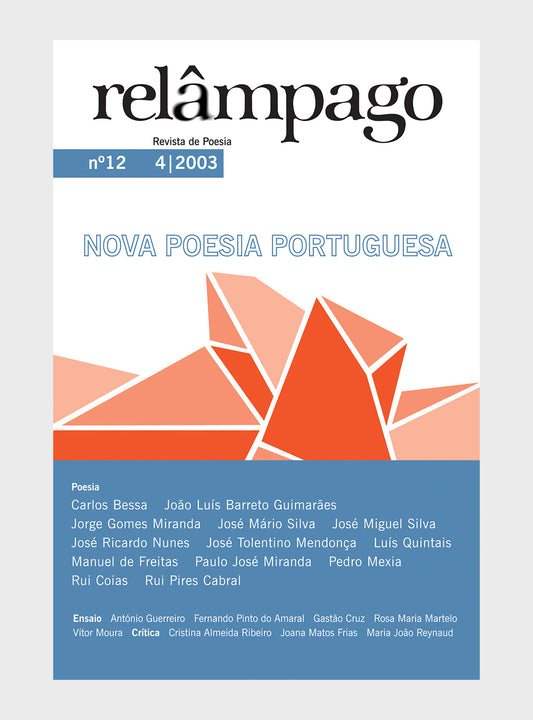 Relâmpago 12 “Nova poesia portuguesa”