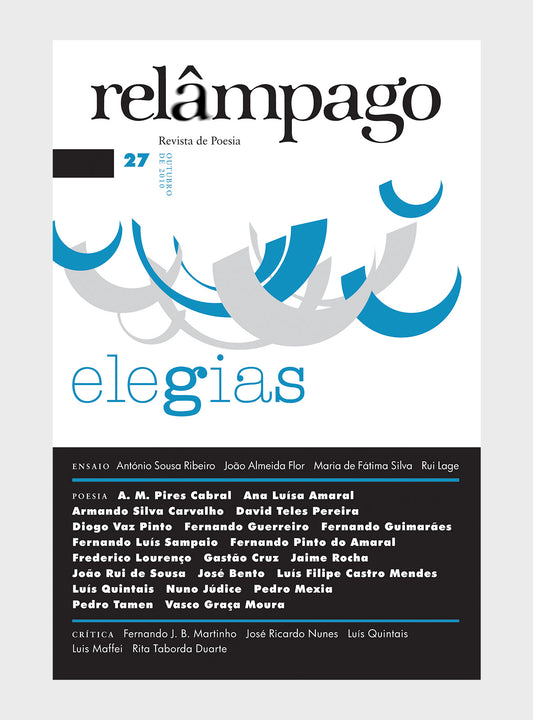 Relâmpago 27 “Elegias”