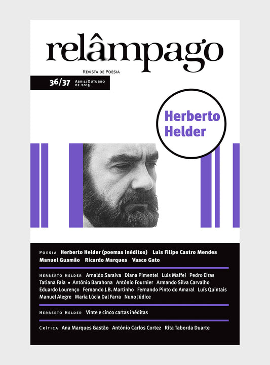 Relâmpago 36/37 “Herberto Helder”