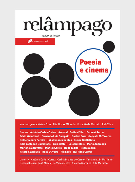Relâmpago 38 “Poesia e Cinema”