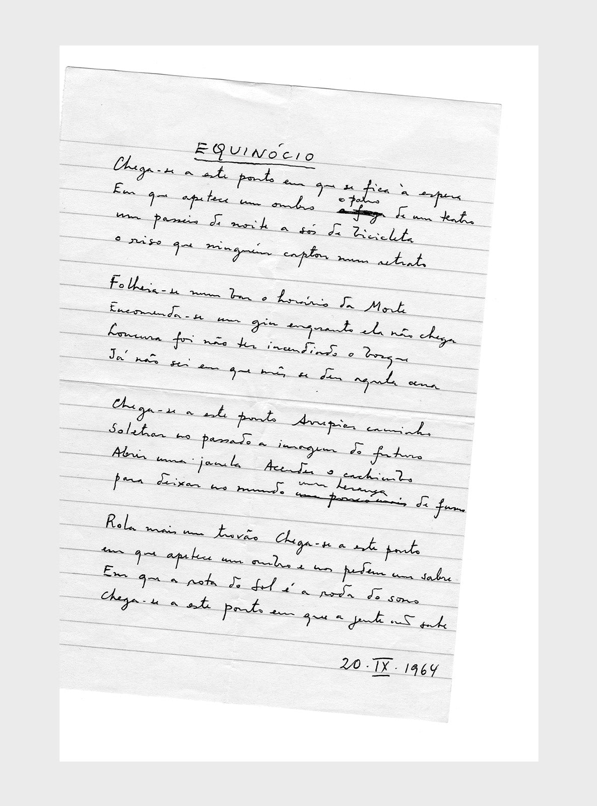 Relâmpago 24 “David Mourão-Ferreira”