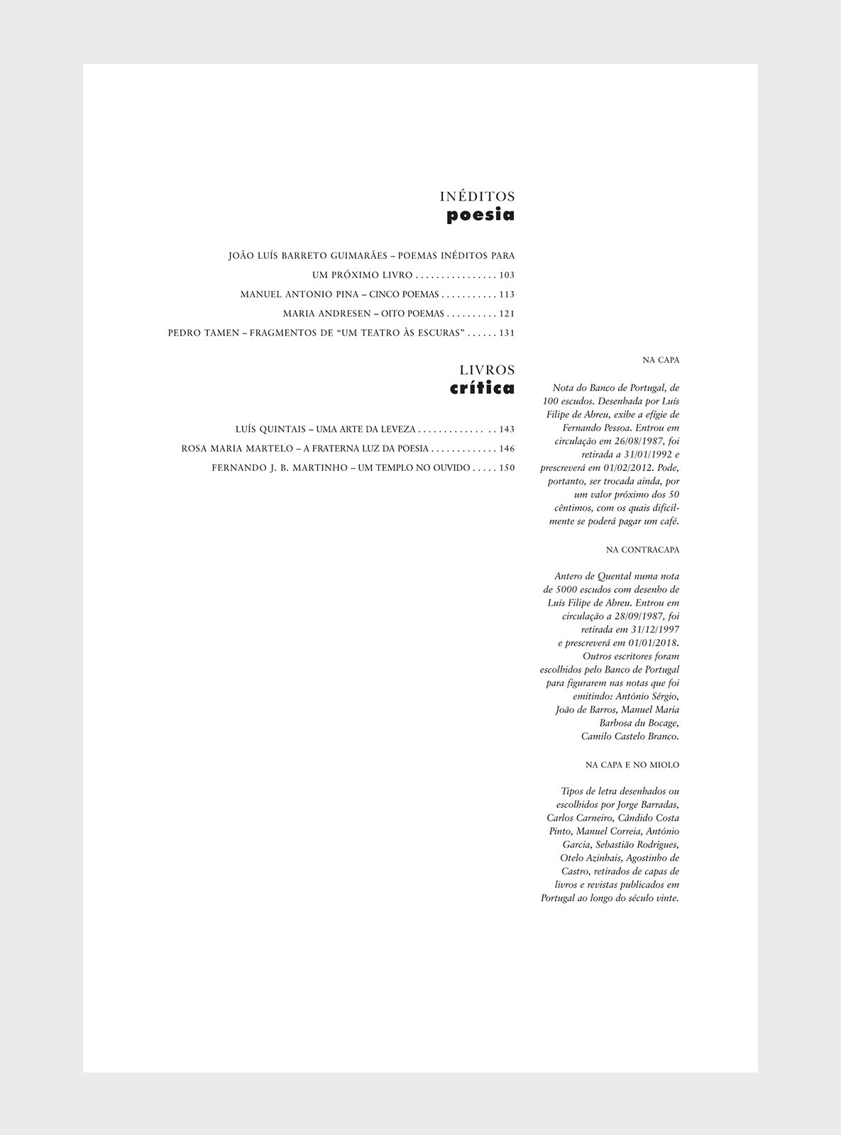 Relâmpago 25 “Poesia e dinheiro”