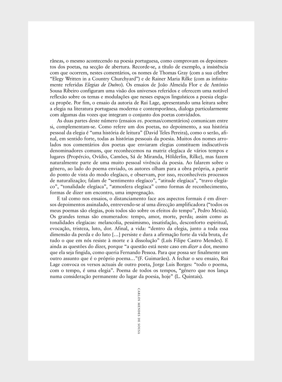 Relâmpago 27 “Elegias”