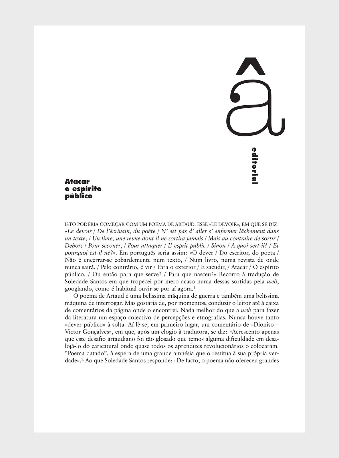 Relâmpago 29/30 “Poesia e revolução”