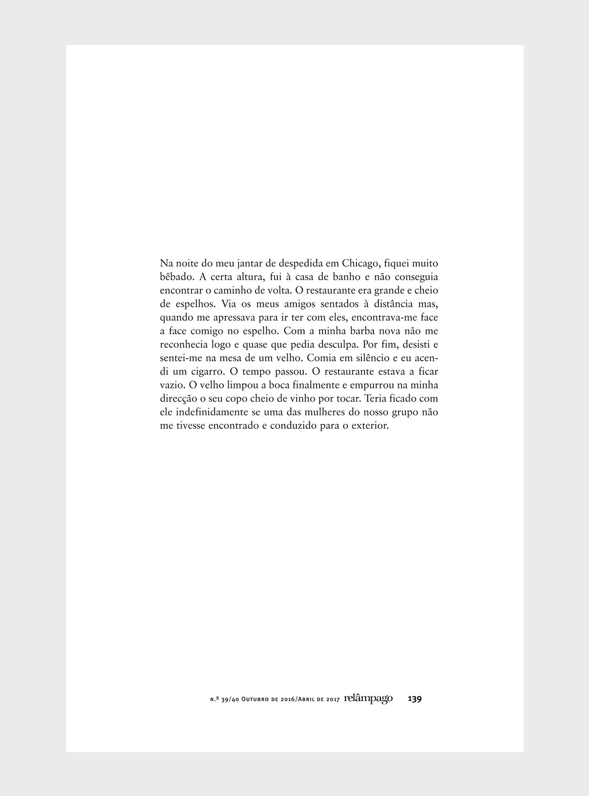 Relâmpago 39/40 “O poeta na cidade”